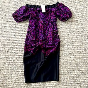 True Violet Maternity cocktail dress